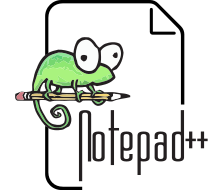 &Eacute;crit avec Notepad++